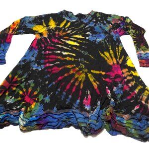 Women's Mexicali Blues Tie Dye Tunic/Dress Sz 1X